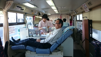 平成27年10月7日 日本赤十字社 献血