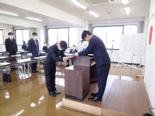 2022年 和幸グループ合同入社式