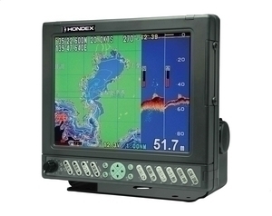 ＨＯＮＤＥＸ　ＨＥ−７３０１Ｖ　１０．４型カラー液晶プロッター魚探