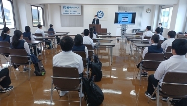 2022年10月6日 高校生向け企業見学会の実施